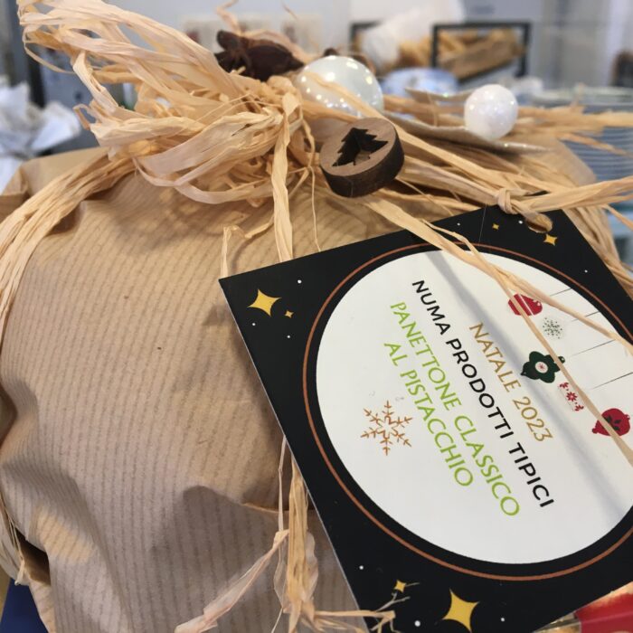 PANETTONE ARTIGIANALE AL PISTACCHIO